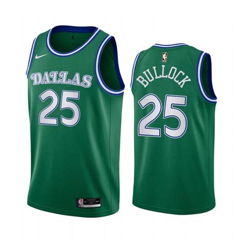 Mens Dallas Mavericks 25 Reggie Bullock 2021 22 White 75th City