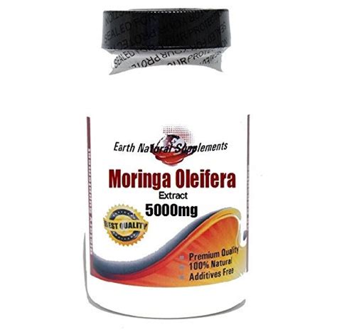 Moringa Oleifera Extract 5000mg 180 Capsules 100 Natu 225900