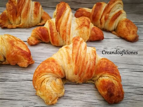 Croissants De Mantequilla Caseros Mantequilla Casera Recetas De