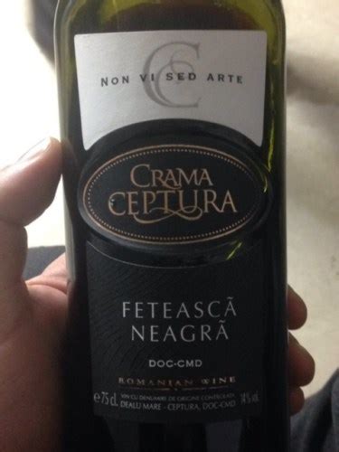 Crama Ceptura Non Vi Sed Arte Feteascã Neagrã Vivino US