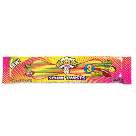 Warheads Sour Twists Chewy Candy 2 Oz Kroger