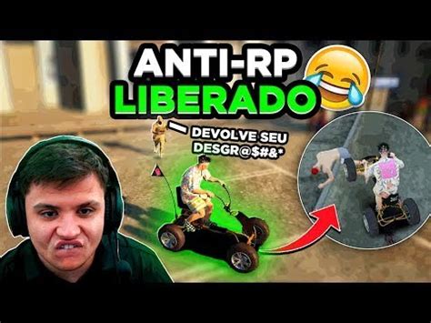 Paulinho O LOKO fez A MAIOR SEQUÊNCIA de ANTI RP do COMPLEXO GTA RP