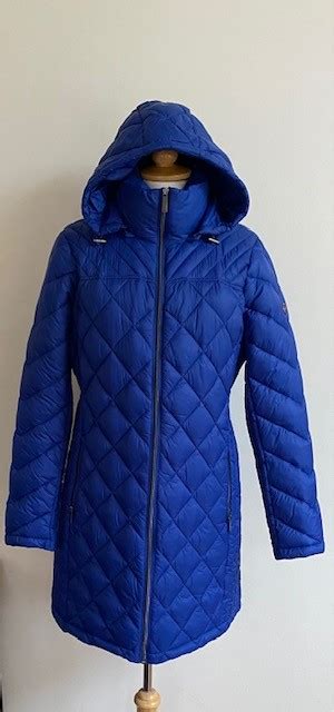 Michael Kors Cobalt Blue Padded Coat Ilkley Dress Agency