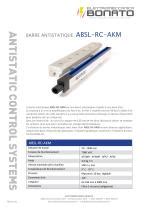 Barre Antistatique Absl Rc Akm Elettromeccanica Bonato Sas