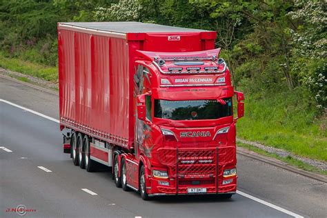 Brian McLennan Scania 660S V8 Southbound M74 Near Larkh Flickr