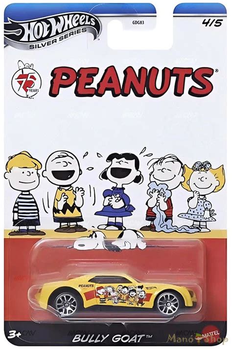 Hot Wheels Silver Series Peanuts Bully Goat Man Shop W