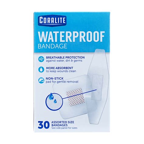 Coralite Waterproof Adhesive Bandages Count