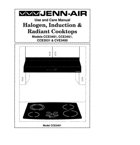 Jenn Air Cve W Cce W Cce B Cce W Cce B Owners Manual