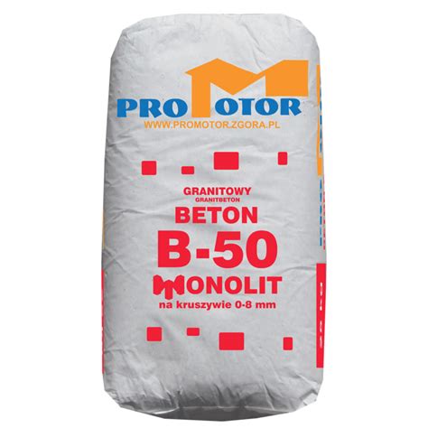 Beton B Monolit Paleta Betonu Promotor Store