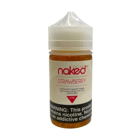 Naked E Liquid 60ml 3mg 101Distributorsga
