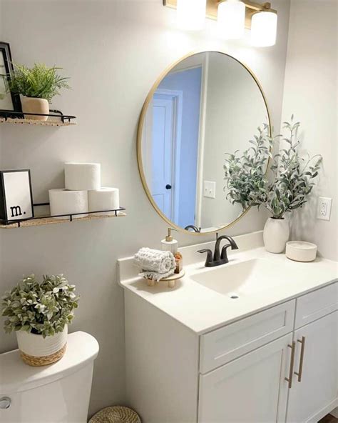 30 Stunning Half Bathroom Décor Ideas To Try Today