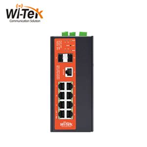 Wi Tek Gigabit Ports With Poe Sfp Fiber Uplink Cctv Camera Nepal