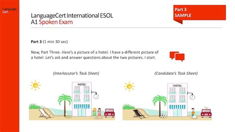 Languagecert International Esol Exploring A Preliminary Speaking