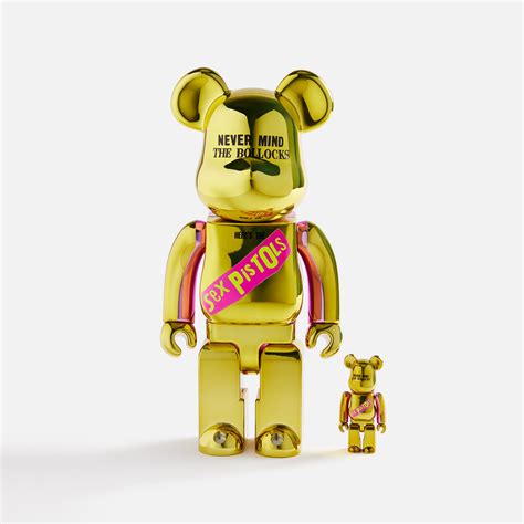 Medicom Toy Be Rbrick Sex Pistols “never Mind The Bollocks” Chrome Ver