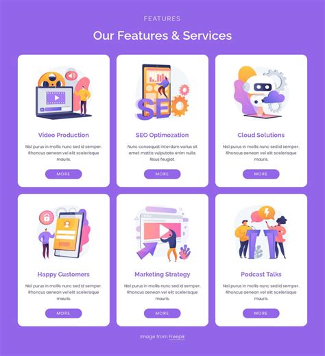 Our Digital Services Html Template By Nicepage