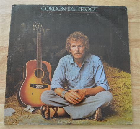 Gordon Lightfoot Sundown Lp Reprise Ms Vg Record Pitman