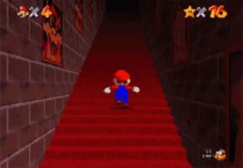 Mario Running GIF - Mario Running Stairs - Discover & Share GIFs