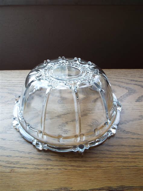 Kig Indonesia Pressed Glass Bowl Etsy