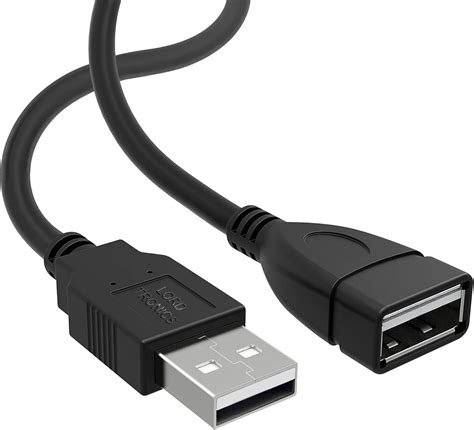 Amazon.com: LORDTRONICS 5FT USB Extender Cable Male to Female USB A