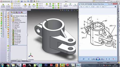 Solidworks 3dimensi Pemula 16 Teknik Mesin Youtube