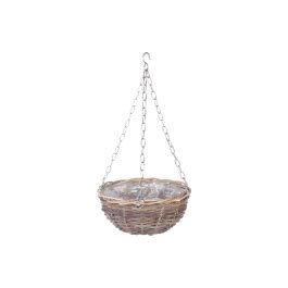 Van Der Leeden Hangpot Rotan Grijs 30cm