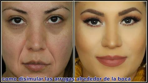 Como Disimular Las Arrugas De La Boca Con Maquillaje Alrededor De La