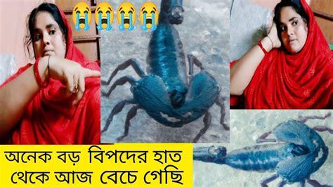 অনেক বড় বিপদের হাত থেকে বেচে গেছি মরে গেলে আজ দুই দিন Myfirstvlog