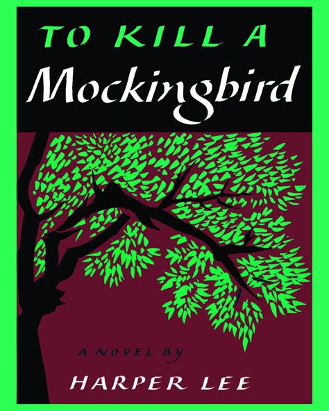 To Kill A Mockingbird Book Cover Poster