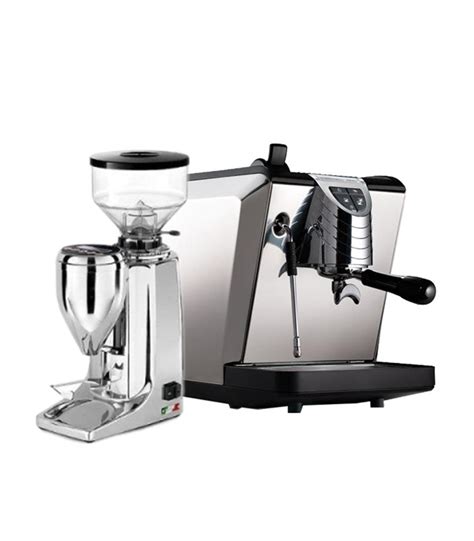 Nuova Simonelli Oscar 22 Neue Version schwarz & Quamar Q50 E | Caffè Italia