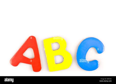 ABC letters Stock Photo - Alamy 