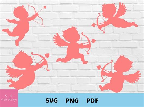 Cupid Svg Bundle Cupid Svg Cupid Clipart Cupid Silhouette Etsy