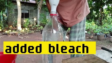 Solar Bottle Lampwater Bleach Light Youtube