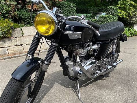 Triumph Bonneville T120 Jg 1965 Mit Veteraneneintrag Acheter Sur