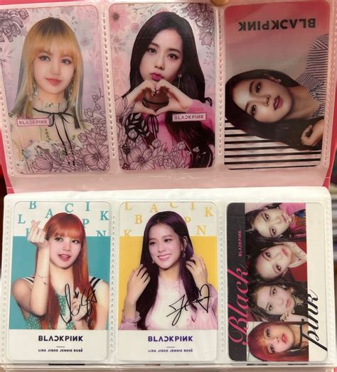 Blackpink Lomo Cards Translucent Hobbies Toys Memorabilia