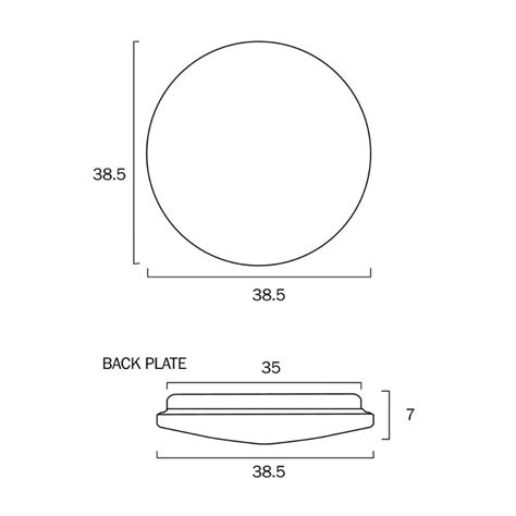 Telbix Cassia Led Oyster Tb Cassia Oy260 3c 9329501054871 Ozlighting