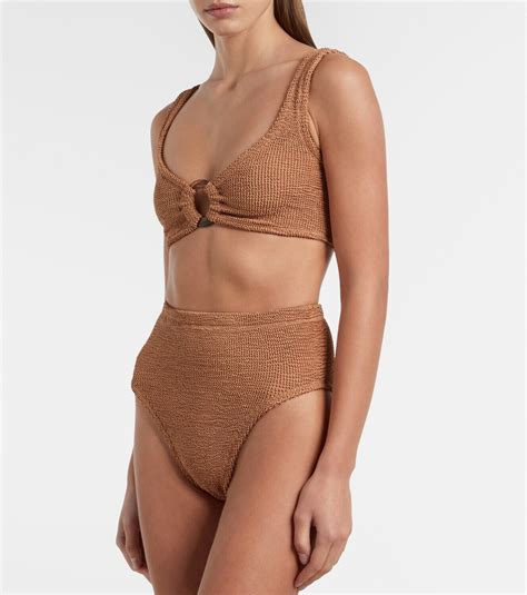 Hunza G Nadine Ring Detail Bikini Hunza G