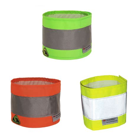 Brassard Signalisation Fluo Avec Bande R Tro R Fl Chissante Coverguard