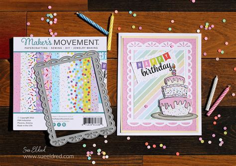 Lets Eat Cake Birthday Card Sues Creative Workshop