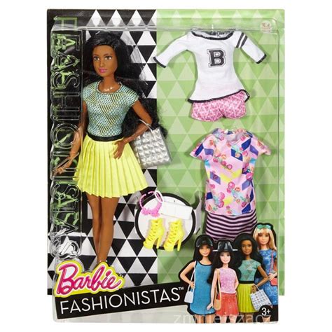 Barbie Fashionistas Lalka Z Ubrankami Fabulous Barbie Sklep Empik