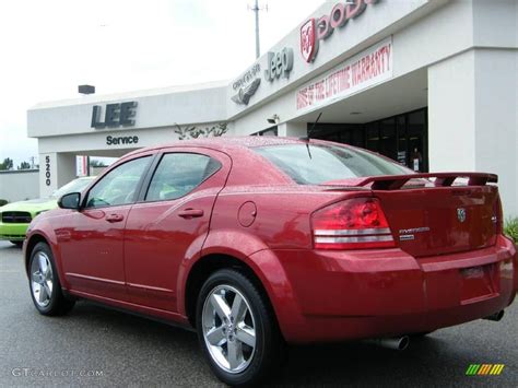 Inferno Red Crystal Pearl Dodge Avenger R T Awd Photo