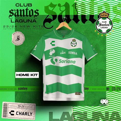 Camisetas Charly Del Santos Laguna