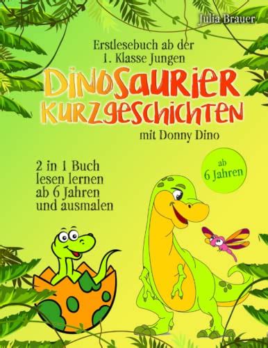 Erstlesebuch Ab Der 1 Klasse Jungen Dinosaurier Kurzgeschichten Mit