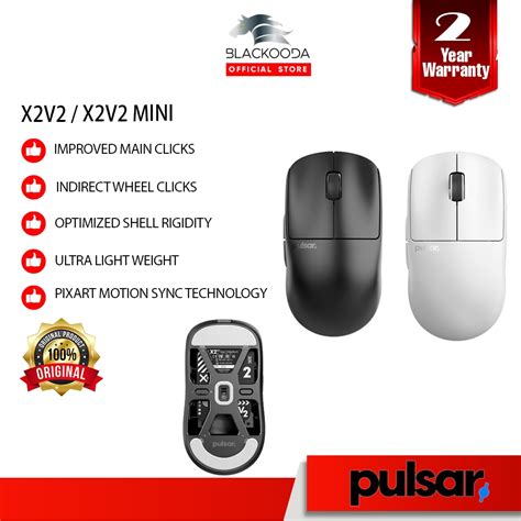 PULSAR X2V2 Mini / X2V2 / X2H Mini / X2H /x2a Wireless Gaming Mouse ...