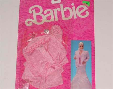 1986 MOC Fancy Frills Lingerie For Barbie By Mattel Etsy