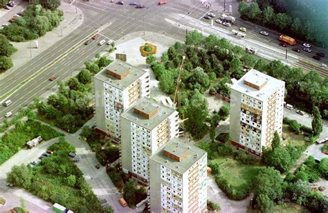 Berlin Lichtenberg Aus Der Vogelperspektive Modernisierung Von