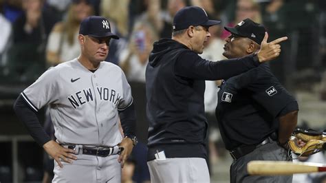 Yankees Manager Aaron Boone Puts On Show After Getting Ejected For 6th