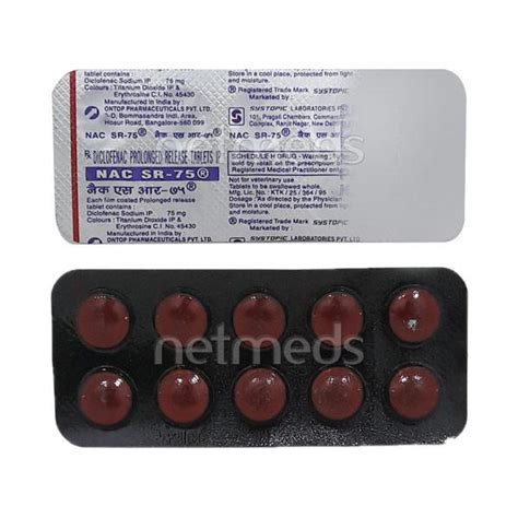 Nac Sr Mg Tablet S Price Uses Side Effects Netmeds