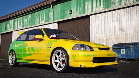 Jun Auto Civic Ek K K Paintjob Gta Mods