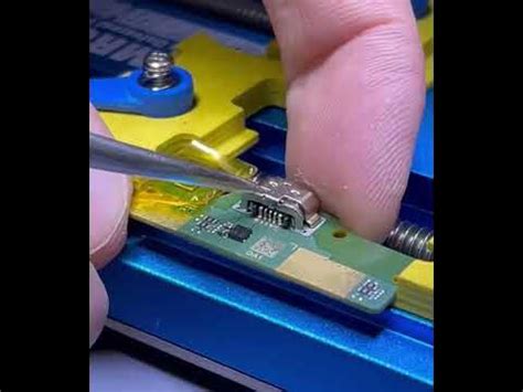 T295 Replace the charge connector - YouTube