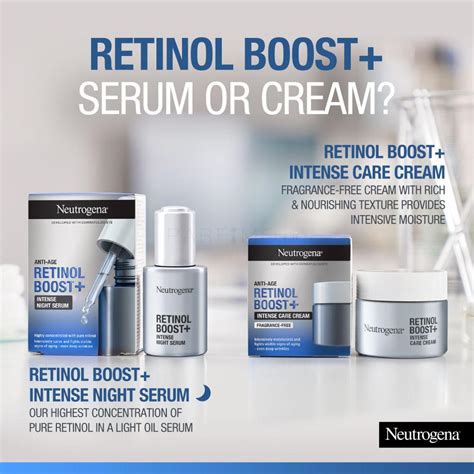 Neutrogena Retinol Boost Intense Care Cream Дневен крем за лице 50 Ml